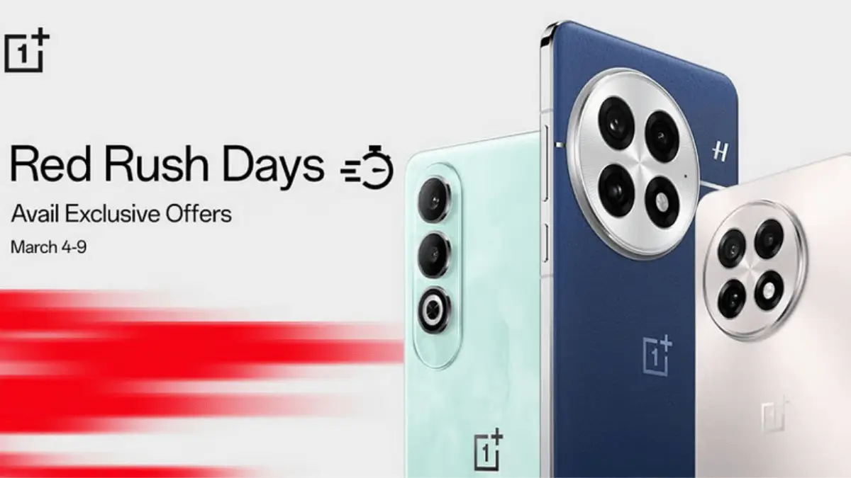 OnePlus Red Rush Days Sale